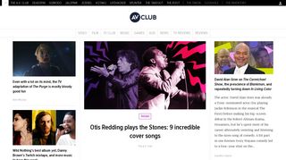 avclub.com screenshot