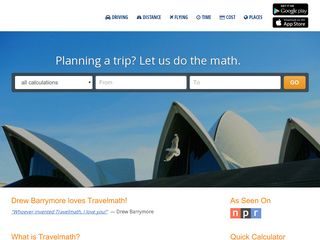 travelmath.com screenshot