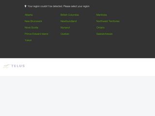 telus.com screenshot