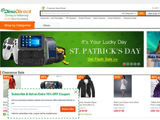 dinodirect.com screenshot