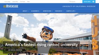 ucr.edu screenshot