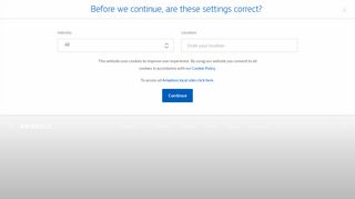 amadeus.com screenshot