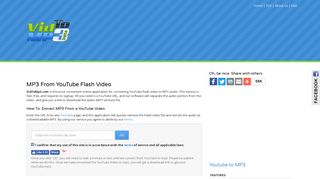 vidtomp3.com screenshot