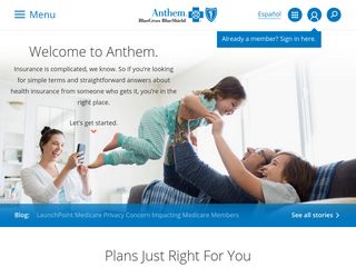 anthem.com screenshot