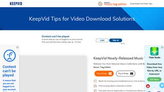 keepvid.com screenshot
