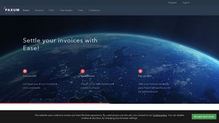 paxum.com screenshot
