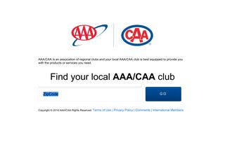 aaa.com screenshot