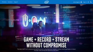 intel.com screenshot