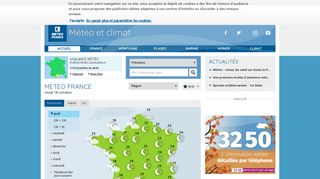 meteofrance.com screenshot