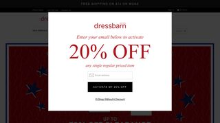 dressbarn.com screenshot