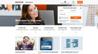 discover.com screenshot