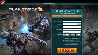 planetside2.eu screenshot