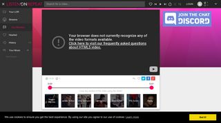 listenonrepeat.com screenshot