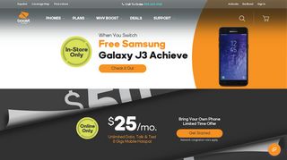 boostmobile.com screenshot