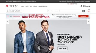 macys.com screenshot