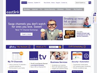 eastlink.ca screenshot