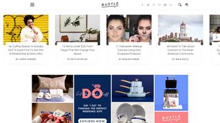 bustle.com screenshot