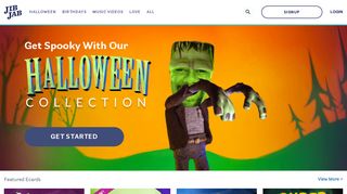 jibjab.com screenshot