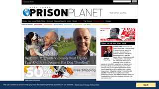 prisonplanet.com screenshot