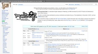mabinogiworld.com screenshot