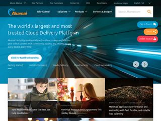 akamai.com screenshot