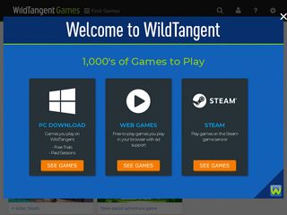 wildtangent.com screenshot