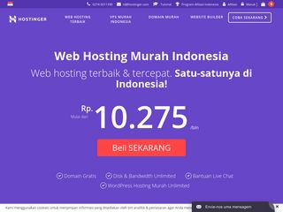 idhostinger.com screenshot