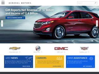 gm.com screenshot
