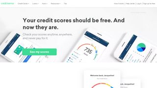 creditkarma.com screenshot