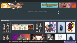 furaffinity.net screenshot