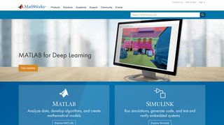 mathworks.com screenshot
