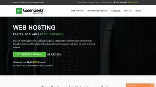 greengeeks.com screenshot
