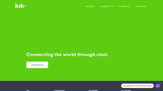 kik.com screenshot