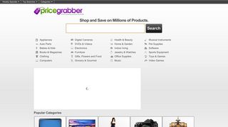 pricegrabber.com screenshot