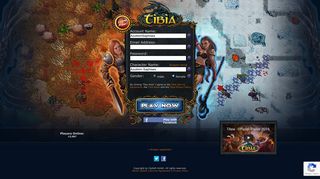 tibia.com screenshot