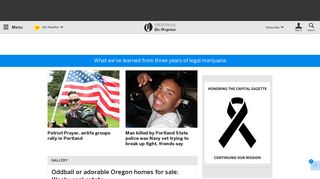 oregonlive.com screenshot