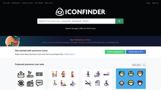 iconfinder.com screenshot