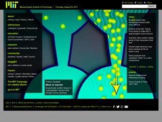 mit.edu screenshot