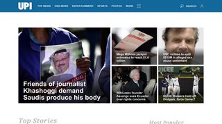 upi.com screenshot