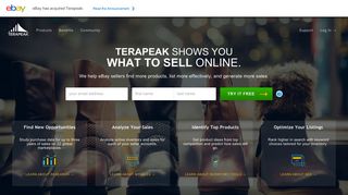 terapeak.com screenshot