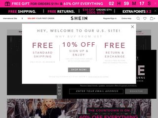 sheinside.com screenshot