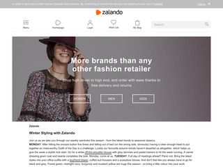 zalando.co.uk screenshot