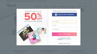 mixbook.com screenshot
