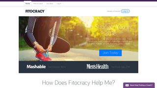 fitocracy.com screenshot