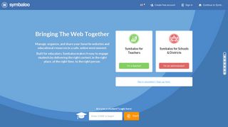 symbaloo.com screenshot
