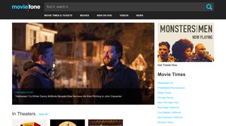 moviefone.com screenshot