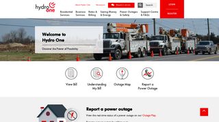 hydroone.com screenshot