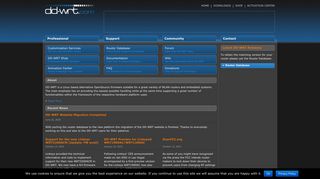 dd-wrt.com screenshot