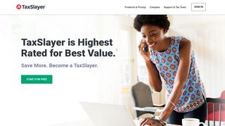 taxslayer.com screenshot