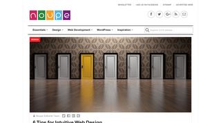 noupe.com screenshot